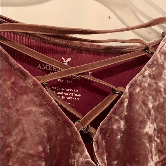 American Eagle fleece fancy top - Picture 2 of 4